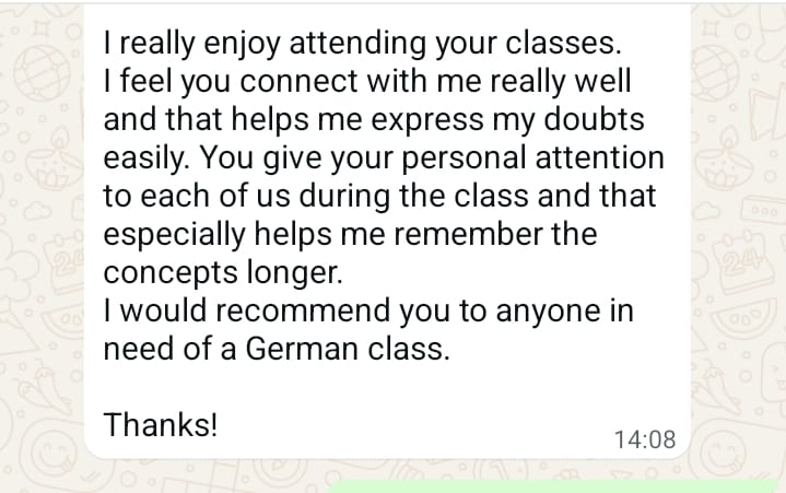 Learning German